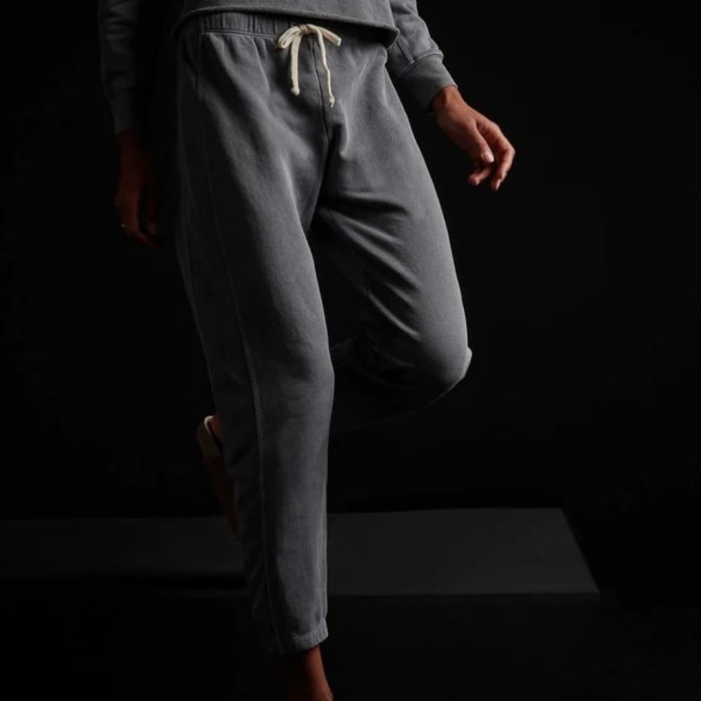 BRAND NEW- NWT JAMES PERSE French Terry Sweats -Arsenic Pigment SIZE 2(Medium)